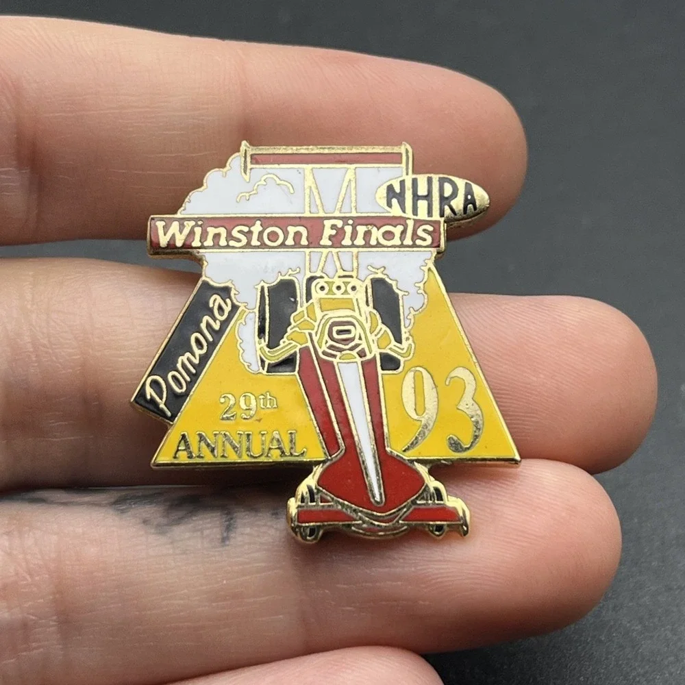 NHRA Racing Winston Finals Pomona California 29th Annual Lapel‎ Hat Pin